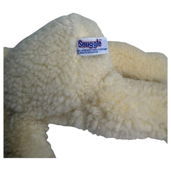 Vintage 1986 Snuggle Bear Plush Lever Brothers Fabric Softener W/ Tags Russ 10" - Picture 6 of 9